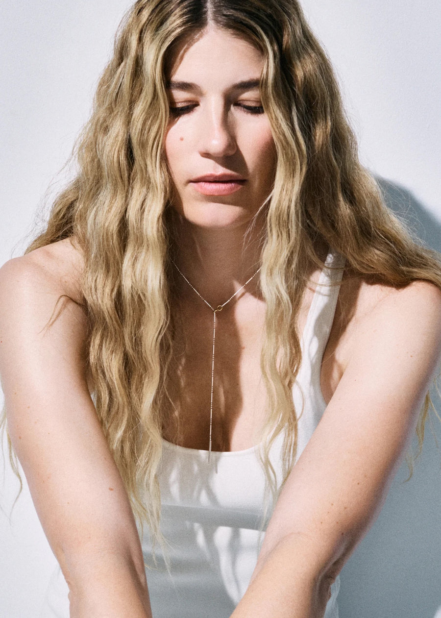 Codex Lariat Necklace
