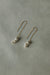 Pearl Drop Chain Earrings