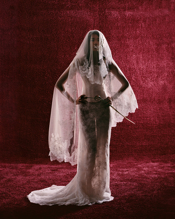 Donna Corset + Emily Skirt + Marta Veil