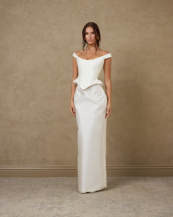 Paloma Corset + Column Skirt