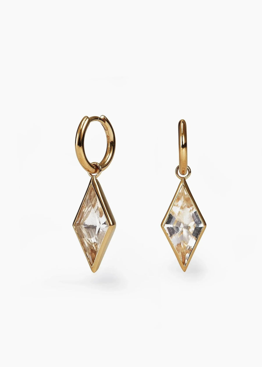 Kite Quartz Earrings