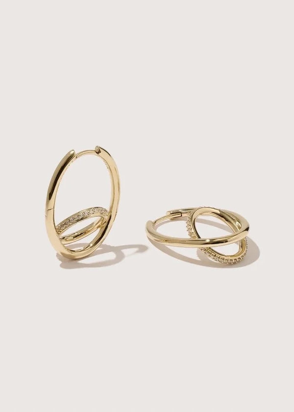 Pavé Spiralis Earrings