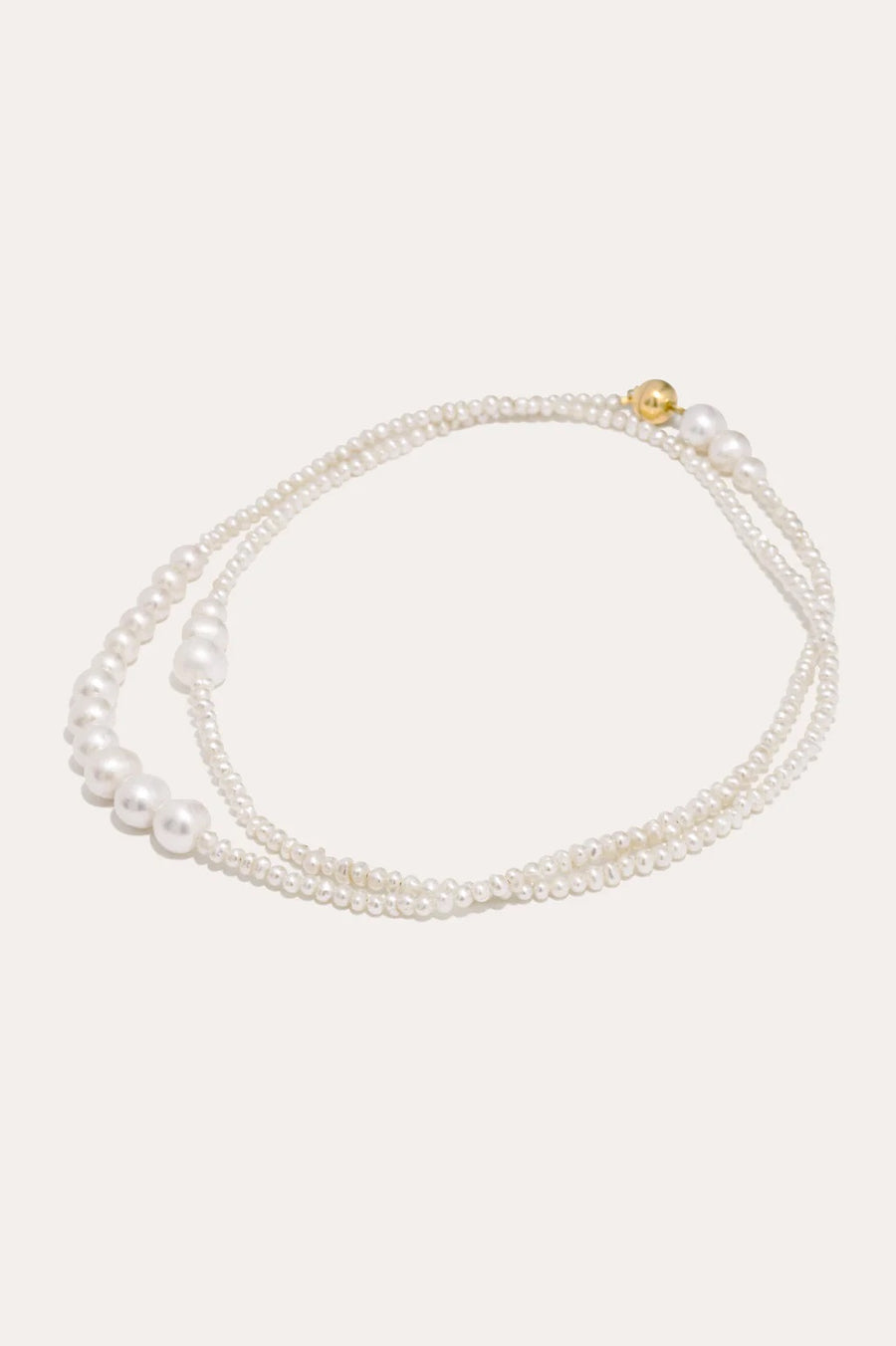Pearl and Recycled Gold Vermeil Necklace