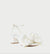 Carmen Cream Moire Bow Sandal