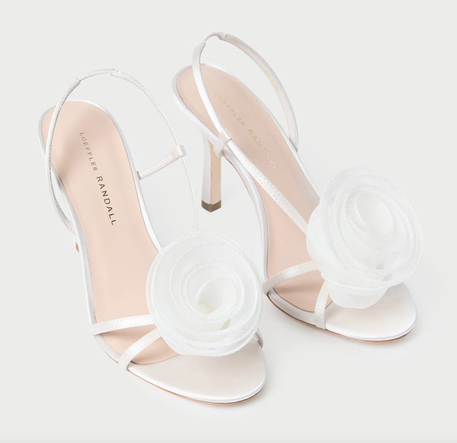 Steph Organza Rose Sandal