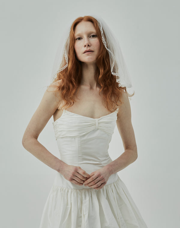 Baby Scallop Veil