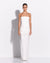 Longline Draped Column Gown