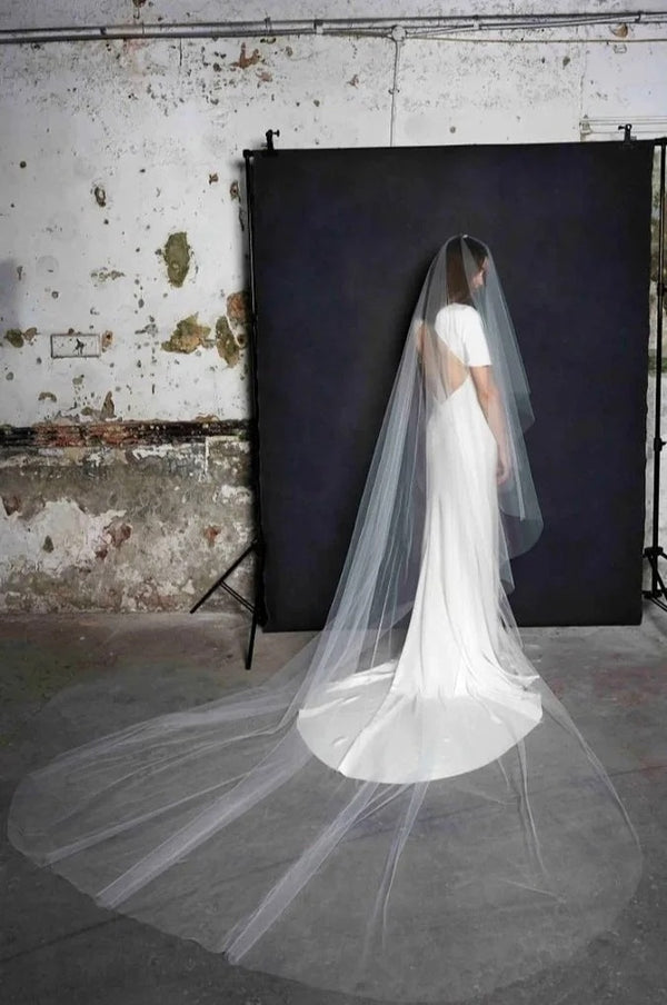 5.1 Bridal Tulle Veil